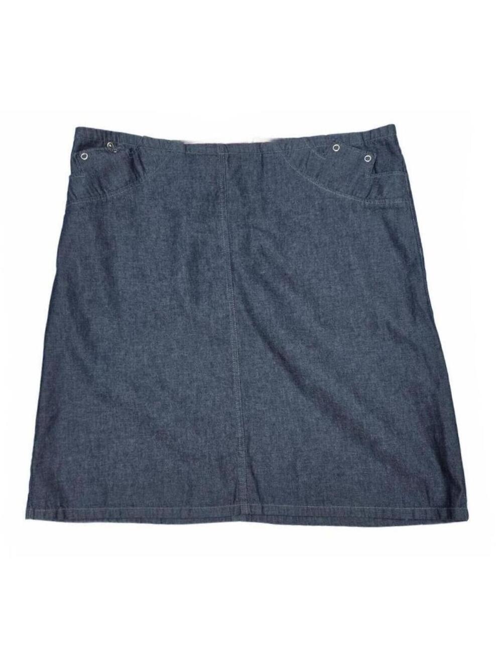 Oona Vancouver Indie Label Utility Denim Skirt -Size Med.